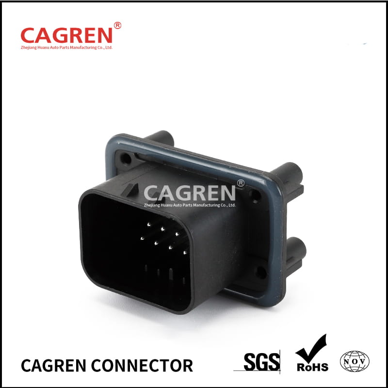 776276-1ECU automobile waterproof connector connector 8-core needle holder straight pin plug