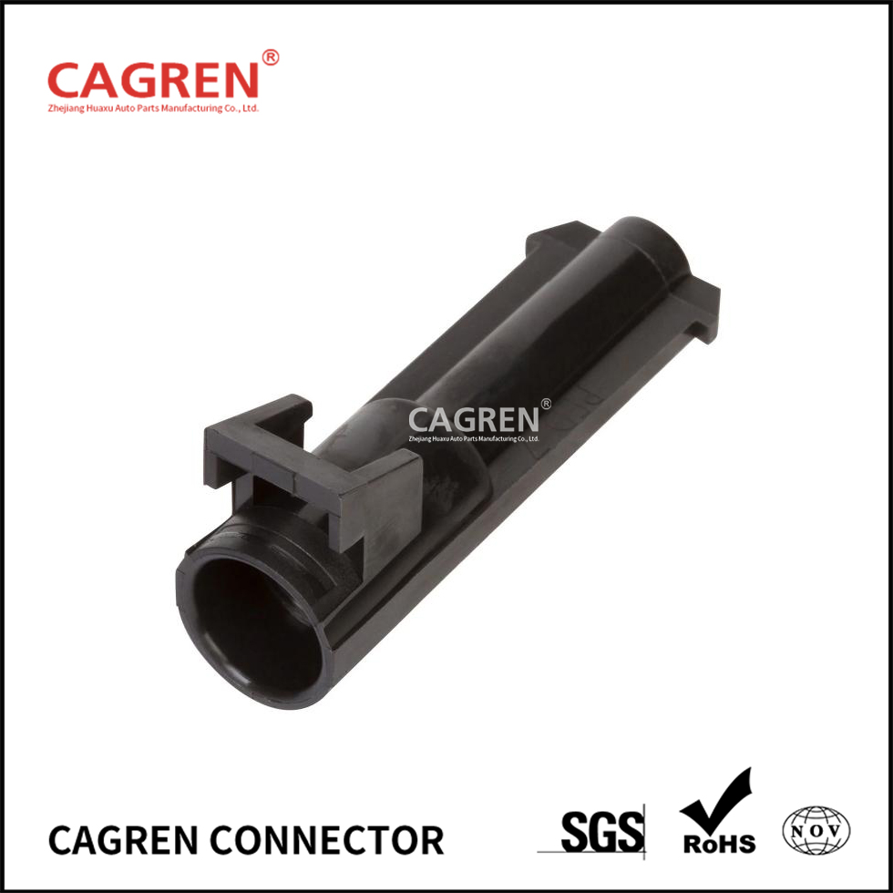 12065171 - Delphi Metri-Pack 280 Black 1 Way Sealed Male Connector