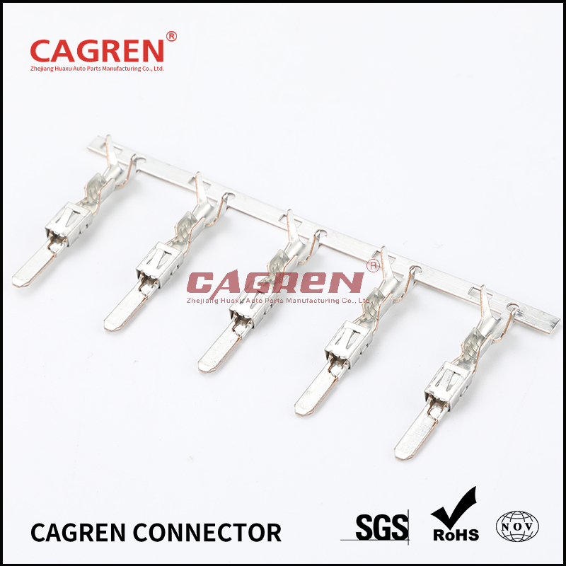  DJ615A-2.8*0.8A Male Terminal with Tin  for 18-16 AWG  (Loose Piece)  G124
