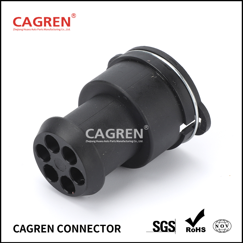 STSAZ-2-6 (plug and socket) connector for GAZELLE vehicle rear lights, vehicle male connector